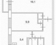 2-комнатная квартира площадью 45.8 кв.м, Планерная улица, 16к4 | цена 6 200 000 руб. | www.metrprice.ru