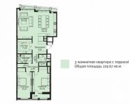 3-комнатная квартира площадью 230 кв.м, Ефремова ул., 12 | цена 107 232 923 руб. | www.metrprice.ru