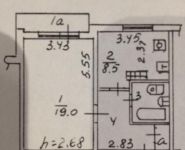 1-комнатная квартира площадью 38 кв.м, Старокрымская улица, 13с1 | цена 6 300 000 руб. | www.metrprice.ru