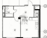 1-комнатная квартира площадью 43.3 кв.м, Тайнинская ул. | цена 5 201 532 руб. | www.metrprice.ru