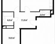 2-комнатная квартира площадью 73.3 кв.м, Тайнинская, 9 | цена 11 230 299 руб. | www.metrprice.ru