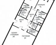 3-комнатная квартира площадью 151 кв.м, Ефремова ул., 10 | цена 84 714 000 руб. | www.metrprice.ru