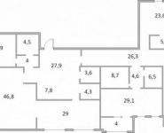 5-комнатная квартира площадью 349 кв.м, Сергея Макеева ул., 9 | цена 166 316 000 руб. | www.metrprice.ru