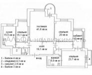 4-комнатная квартира площадью 176 кв.м, Нежинская ул., 8К3 | цена 55 755 000 руб. | www.metrprice.ru