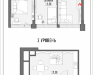 1-комнатная квартира площадью 101.48 кв.м, 1-я Ямская, 2 | цена 28 840 000 руб. | www.metrprice.ru