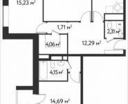 3-комнатная квартира площадью 83 кв.м, Фабрициуса ул. | цена 15 965 590 руб. | www.metrprice.ru