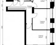 2-комнатная квартира площадью 58 кв.м, Донецкая ул., 30С1 | цена 8 100 952 руб. | www.metrprice.ru