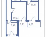 2-комнатная квартира площадью 85.2 кв.м, Кудрявцева, 14 | цена 9 446 055 руб. | www.metrprice.ru