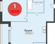 1-комнатная квартира площадью 37 кв.м,  | цена 5 260 000 руб. | www.metrprice.ru