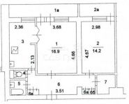 2-комнатная квартира площадью 59 кв.м, Тарусская ул., 22К1 | цена 10 690 000 руб. | www.metrprice.ru