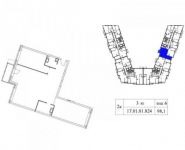 3-комнатная квартира площадью 98 кв.м, Шеногина ул., 1 | цена 24 348 420 руб. | www.metrprice.ru