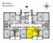 1-комнатная квартира площадью 41 кв.м, Бородинская ул., 11 | цена 3 435 800 руб. | www.metrprice.ru