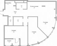 3-комнатная квартира площадью 128 кв.м, Ефремова ул., 10 | цена 76 000 000 руб. | www.metrprice.ru