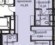 3-комнатная квартира площадью 151.5 кв.м, Можайское шоссе, вл165 | цена 80 000 000 руб. | www.metrprice.ru