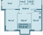 3-комнатная квартира площадью 81.2 кв.м, Парусная, 12 | цена 7 192 747 руб. | www.metrprice.ru