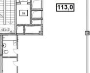4-комнатная квартира площадью 107 кв.м, Грина ул., 30К1 | цена 13 910 000 руб. | www.metrprice.ru