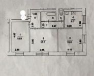 3-комнатная квартира площадью 72 кв.м, улица Маршала Вершинина, 10 | цена 13 400 000 руб. | www.metrprice.ru