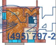 1-комнатная квартира площадью 32 кв.м, Амурская улица, 14 | цена 4 600 000 руб. | www.metrprice.ru