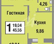 1-комнатная квартира площадью 46 кв.м в ЖК "Коммунарка 11", Александры Монаховой ул., 23 | цена 6 400 000 руб. | www.metrprice.ru