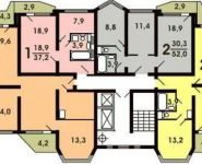 2-комнатная квартира площадью 61 кв.м, Перерва ул., 62К1 | цена 10 600 000 руб. | www.metrprice.ru