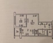 2-комнатная квартира площадью 37.6 кв.м, улица Твардовского, 2к5 | цена 8 900 000 руб. | www.metrprice.ru