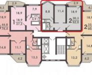 2-комнатная квартира площадью 52 кв.м, Молодцова ул., 23К2 | цена 9 349 990 руб. | www.metrprice.ru