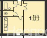 1-комнатная квартира площадью 39 кв.м, Кировоградская ул., 2 | цена 8 500 000 руб. | www.metrprice.ru