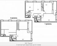 3-комнатная квартира площадью 97.9 кв.м, 1-й Грайвороновский пр, 1 стр 1 | цена 13 608 100 руб. | www.metrprice.ru