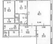 4-комнатная квартира площадью 194 кв.м в Жилой Дом "Гранатный, 6", Гранатный пер., 6 | цена 520 000 000 руб. | www.metrprice.ru