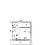 1-комнатная квартира площадью 34 кв.м, Белореченская улица, 25с2 | цена 4 244 000 руб. | www.metrprice.ru