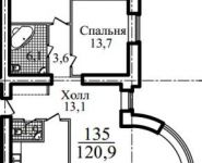 3-комнатная квартира площадью 120 кв.м, Береговая ул., 9 | цена 8 886 150 руб. | www.metrprice.ru