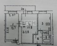 2-комнатная квартира площадью 49 кв.м, Веерная ул., 46 | цена 7 600 000 руб. | www.metrprice.ru