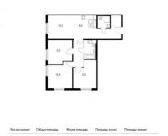 4-комнатная квартира площадью 81 кв.м, Варшавское ш., 141С11 | цена 10 943 100 руб. | www.metrprice.ru