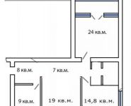 3-комнатная квартира площадью 98 кв.м, Фестивальная ул., 13К1 | цена 23 000 000 руб. | www.metrprice.ru