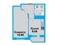 1-комнатная квартира площадью 34.4 кв.м, Рупасовский 2-й пер, 3 | цена 3 450 000 руб. | www.metrprice.ru