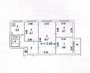 3-комнатная квартира площадью 62 кв.м, Шенкурский пр., 10Б | цена 2 950 000 руб. | www.metrprice.ru