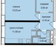 1-комнатная квартира площадью 35.15 кв.м, жилой комплекс Баркли Медовая Долина, к5 | цена 2 855 348 руб. | www.metrprice.ru