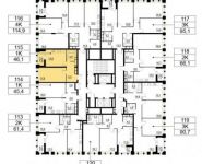 1-комнатная квартира площадью 46.1 кв.м, улица Кулакова, 19 | цена 10 930 310 руб. | www.metrprice.ru