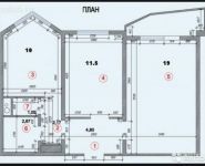 2-комнатная квартира площадью 52 кв.м, Новорогожская ул., 6С1 | цена 11 999 000 руб. | www.metrprice.ru