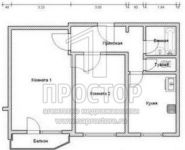 2-комнатная квартира площадью 54 кв.м, Нововатутинский пр-т, 11 | цена 6 100 000 руб. | www.metrprice.ru