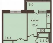 1-комнатная квартира площадью 47 кв.м, Гродненская ул., 5 | цена 8 956 867 руб. | www.metrprice.ru