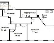 3-комнатная квартира площадью 134 кв.м, микрорайон 1 Мая, 24 | цена 45 000 000 руб. | www.metrprice.ru