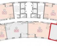 1-комнатная квартира площадью 54.6 кв.м, Береговой пр., ВЛ5 | цена 9 555 000 руб. | www.metrprice.ru