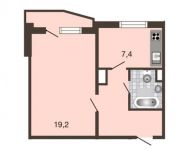 1-комнатная квартира площадью 38.2 кв.м, Липчанского ул, д. 1 | цена 3 659 000 руб. | www.metrprice.ru