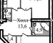 2-комнатная квартира площадью 90 кв.м, Береговая ул., 9 | цена 6 990 500 руб. | www.metrprice.ru