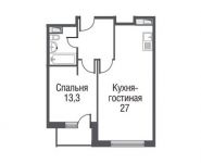 1-комнатная квартира площадью 52.9 кв.м, проезд Серебрякова, 11-13к1 | цена 8 067 990 руб. | www.metrprice.ru