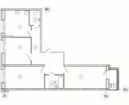 3-комнатная квартира площадью 79.7 кв.м, Космонавтов б-р, 7 | цена 6 256 819 руб. | www.metrprice.ru