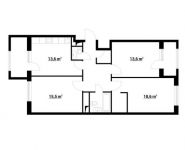 3-комнатная квартира площадью 80.79 кв.м, Тайнинская ул, 11 | цена 12 579 003 руб. | www.metrprice.ru