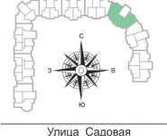 2-комнатная квартира площадью 77.44 кв.м, Садовая, 3, корп.1Б | цена 4 285 011 руб. | www.metrprice.ru