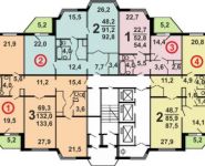 2-комнатная квартира площадью 104 кв.м, улица Главмосстроя, 1 | цена 11 496 000 руб. | www.metrprice.ru